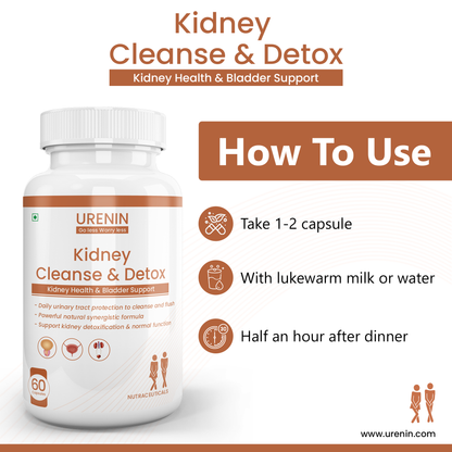 Kidney Cleanse & Detox Kidney Health & Bladder Support