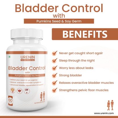 Bladder Control with Pumkins Seed & Soy Germ