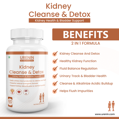 Kidney Cleanse & Detox Kidney Health & Bladder Support