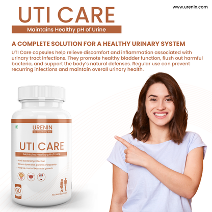 UTI CARE Maintains Healthy pH of Urine