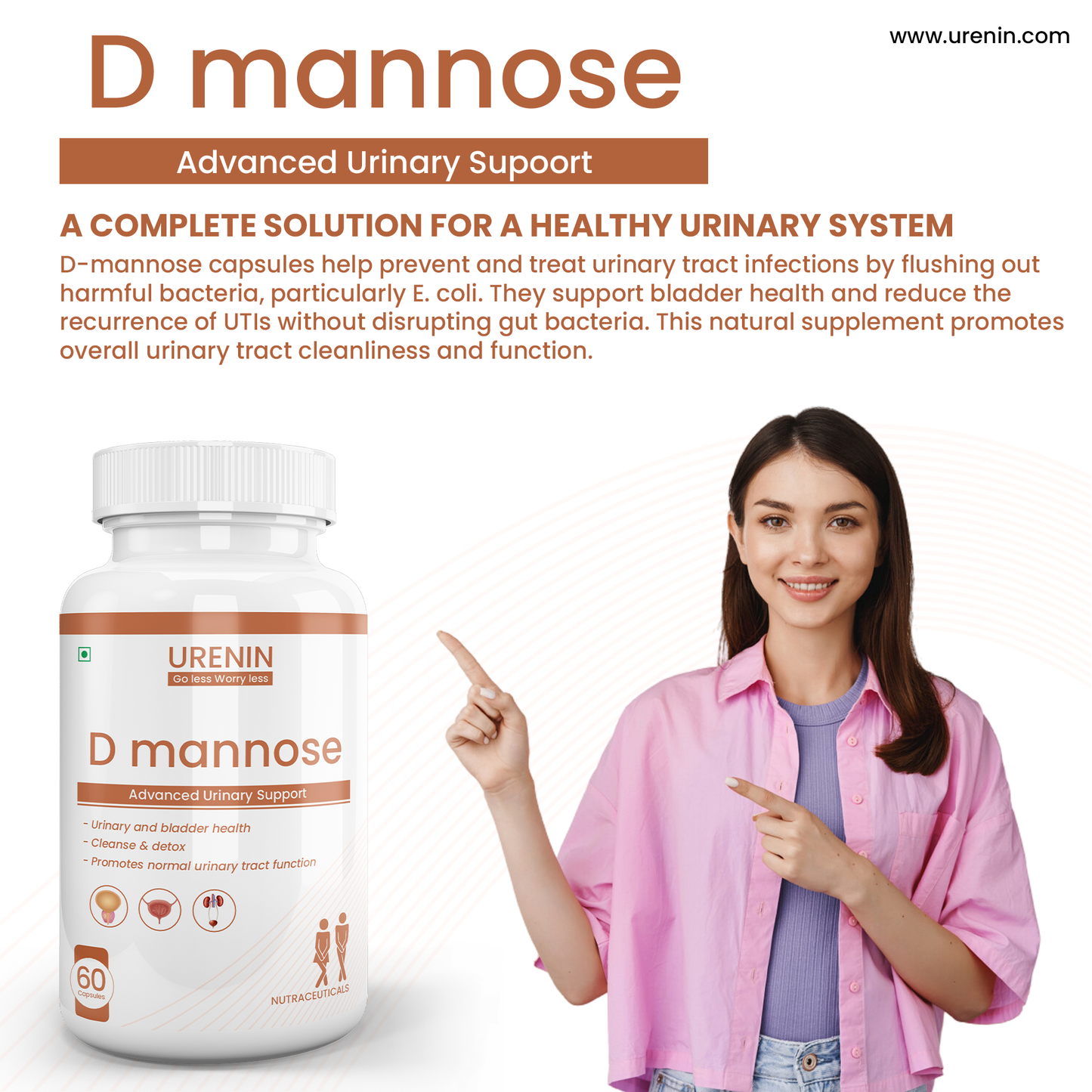 D mannose Advanced Urinary Support